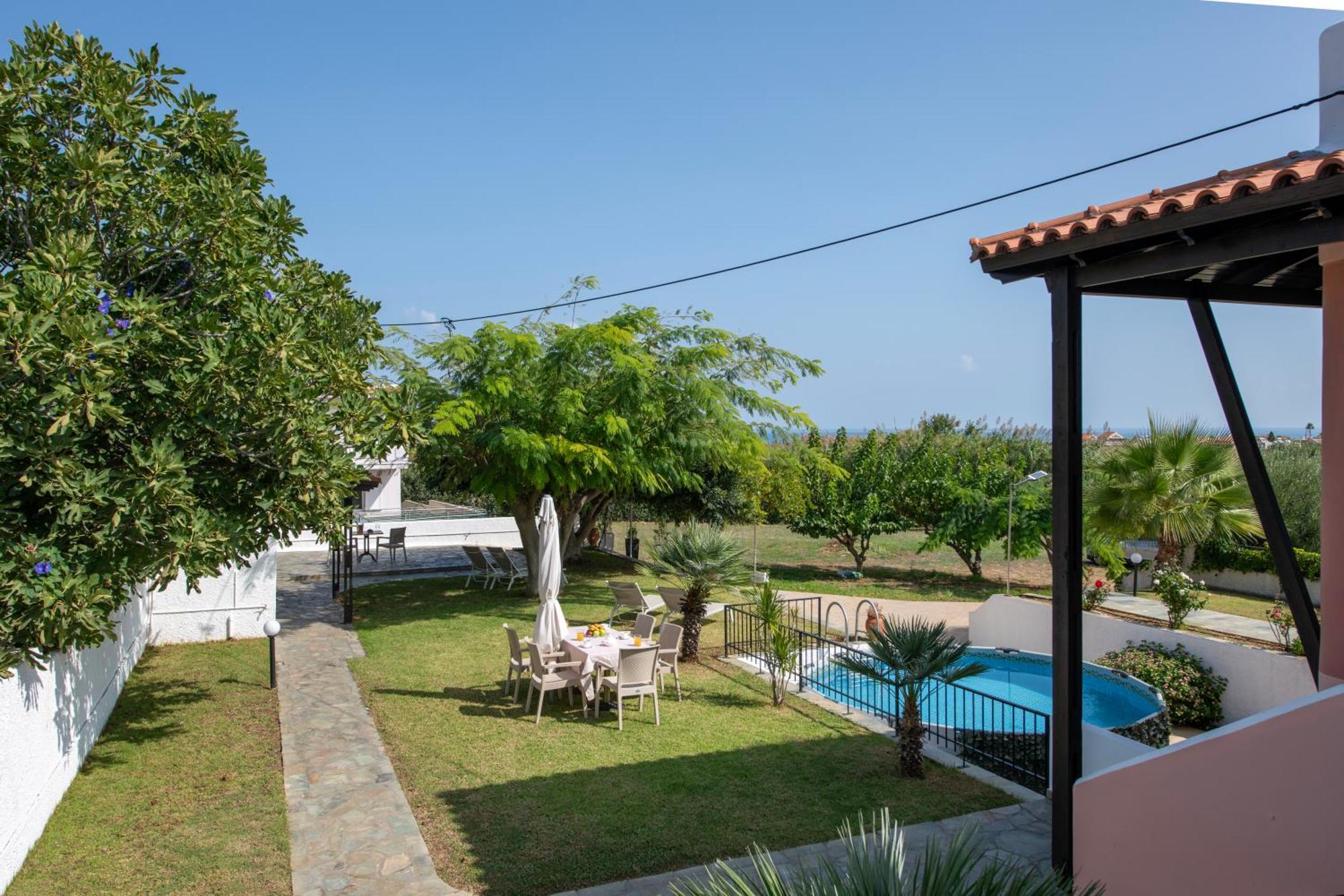 Villa Eleni 100M From The Sea Rapaniana ภายนอก รูปภาพ