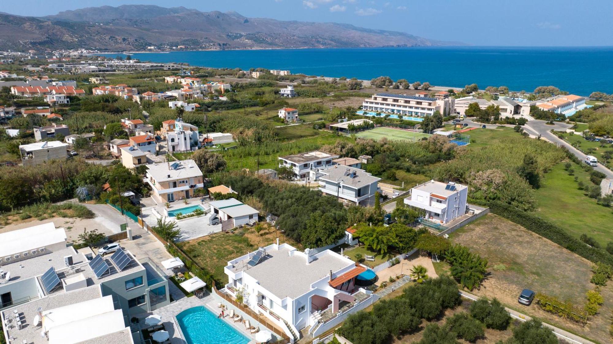 Villa Eleni 100M From The Sea Rapaniana ภายนอก รูปภาพ