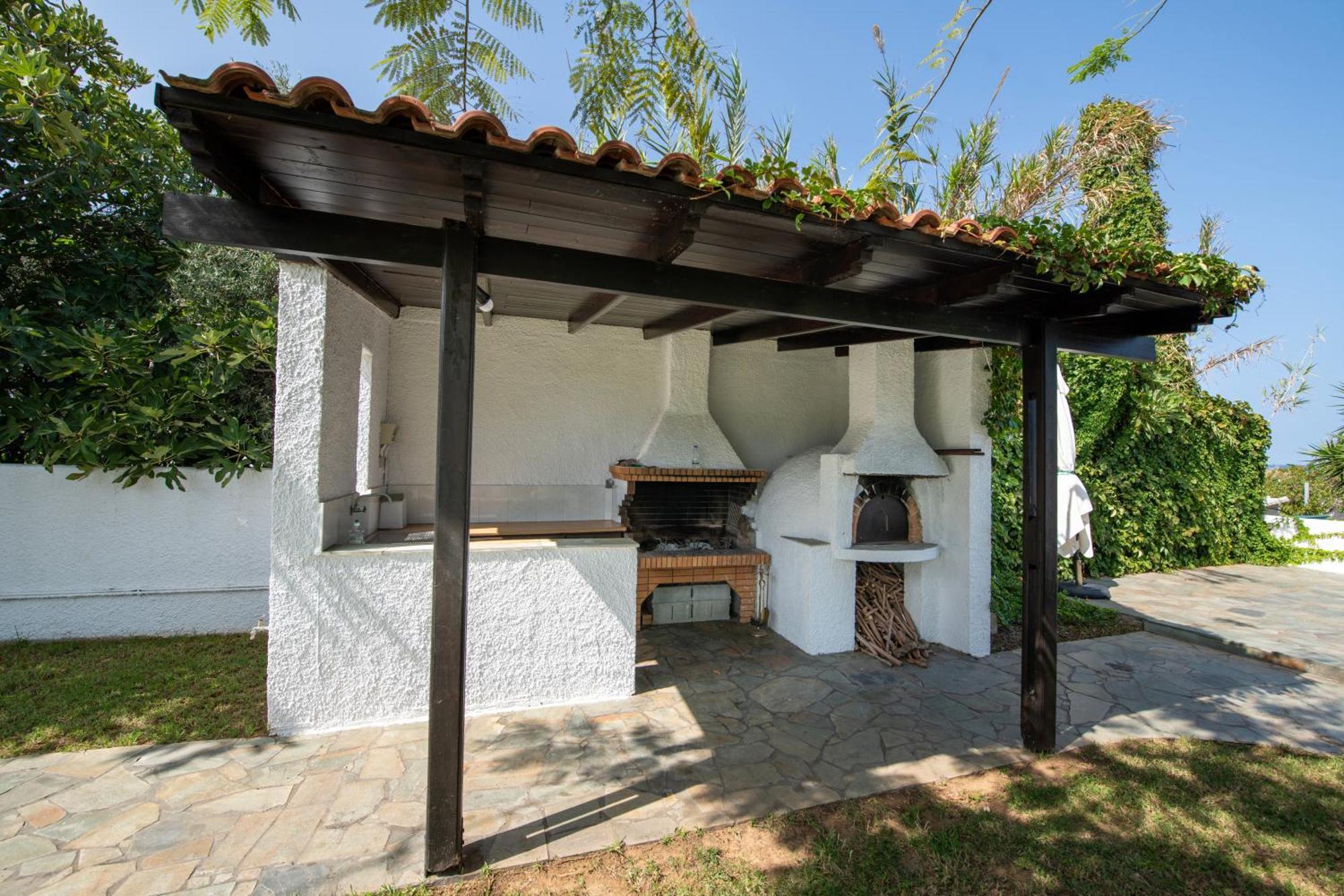 Villa Eleni 100M From The Sea Rapaniana ภายนอก รูปภาพ