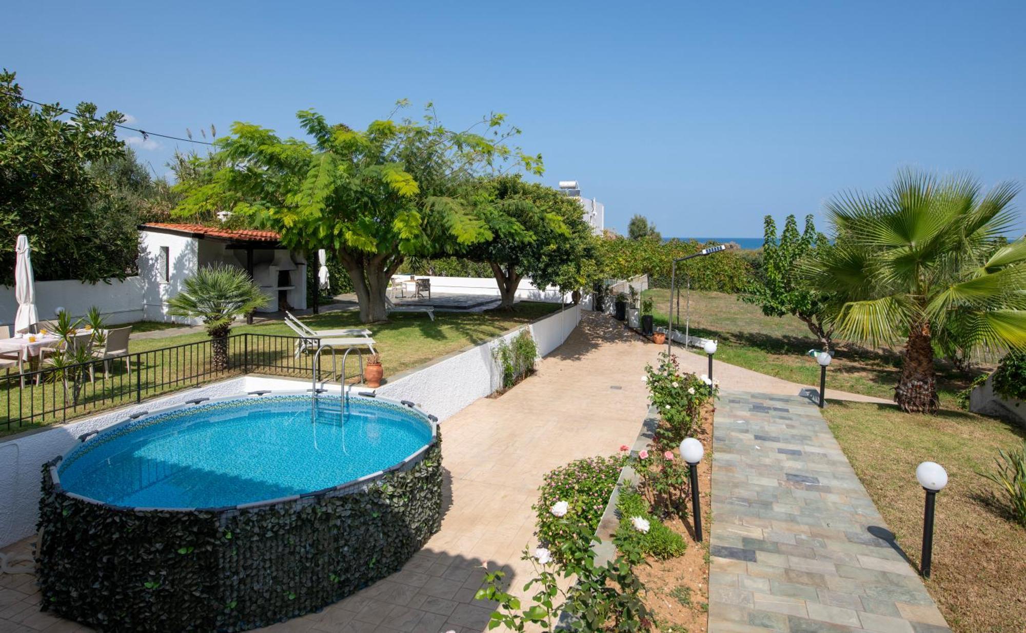 Villa Eleni 100M From The Sea Rapaniana ภายนอก รูปภาพ