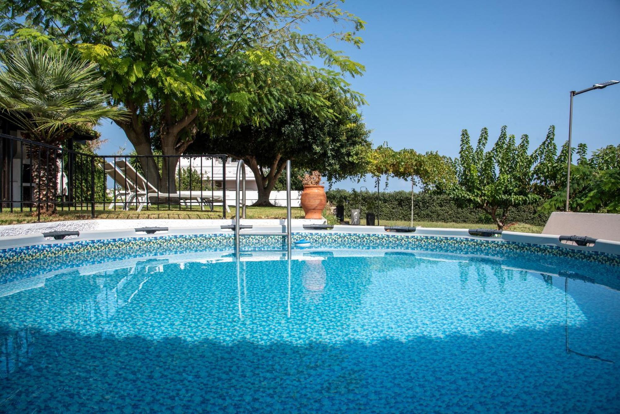 Villa Eleni 100M From The Sea Rapaniana ภายนอก รูปภาพ