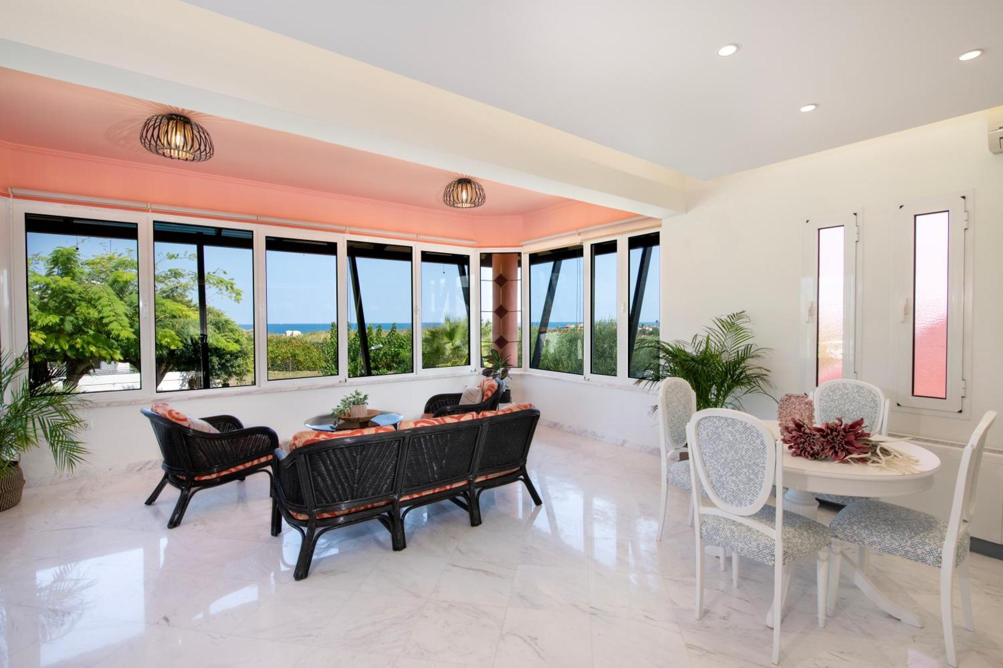 Villa Eleni 100M From The Sea Rapaniana ภายนอก รูปภาพ