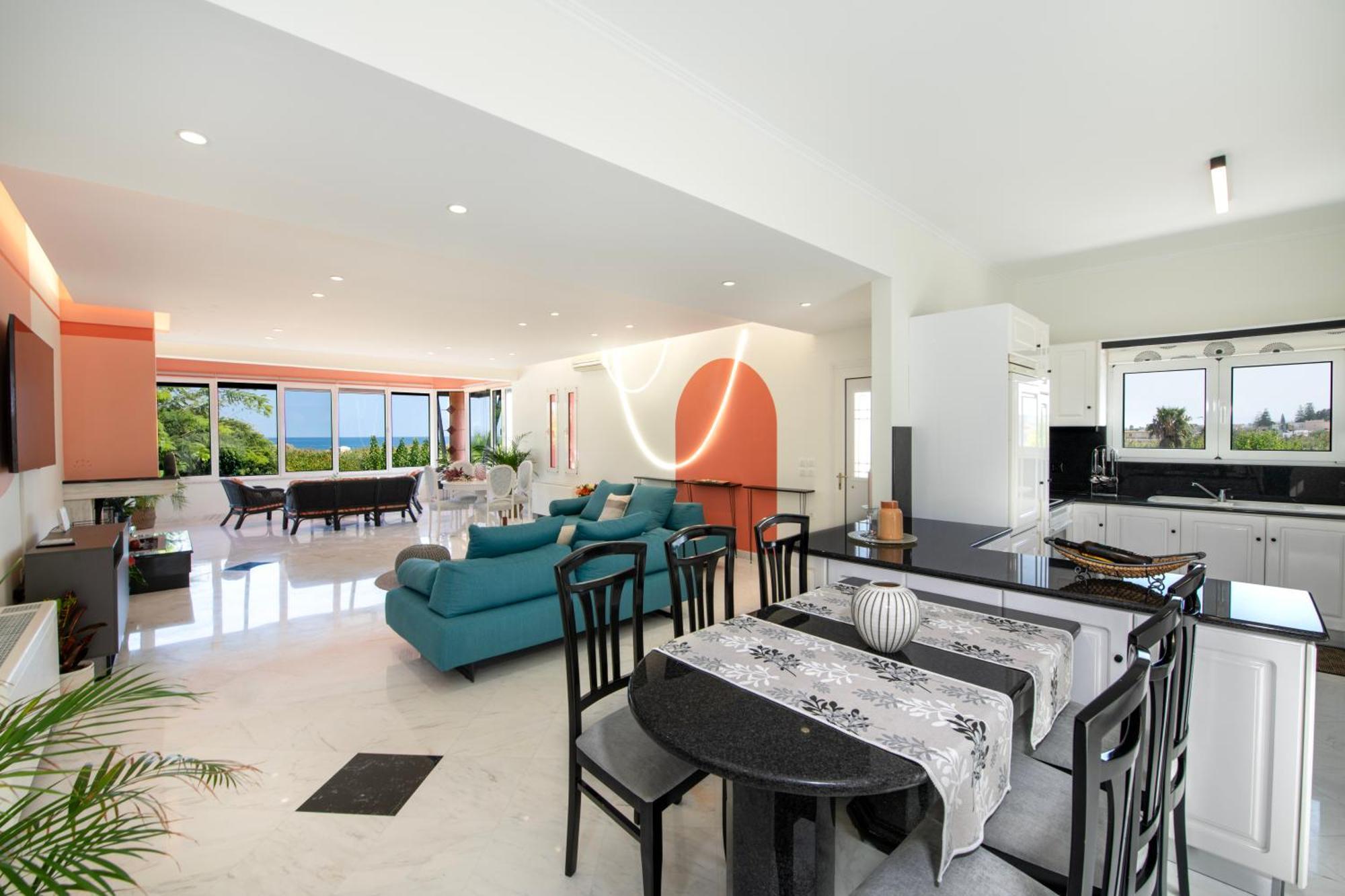 Villa Eleni 100M From The Sea Rapaniana ภายนอก รูปภาพ